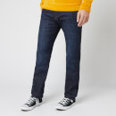 Edwin Men's ED-80 Slim Tapered Yuuki Blue Denim Jeans - Taiki Wash