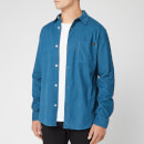 Edwin Men's Minimal Cord Long Sleeve Shirt - Legion Blue