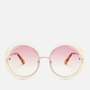 Chloé Women's Willis Round Frame Sunglasses - Gold/Ivory