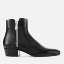 Balmain Men's Mike Leather Boots - Black