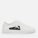 Axel Arigato Men's Clean 90 Taped Bird Leather Cupsole Trainers - White/Black