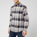 GANT Men's Brushed Oxford Long Sleeve Shirt - Evening Blue