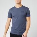 Emporio Armani EA7 Men's Small Logo T-Shirt - Ombre Blue