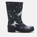 Joules Kids' Printed Wellies - Navy Unicorns