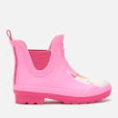 Joules Kids' Wellibob Short Wellies - Pink Unicorn
