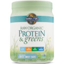 Organic Raw Protein And Greens Powder - Lightly Sweet - 488G