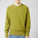 Champion Men's Small Script Sweatshirt - Green