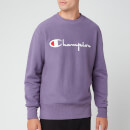 Champion Men's Big Script Sweatshirt - Purple