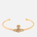 Vivienne Westwood Women's Grace Bas Relief Open Bangle - Gold Aurore Boreale