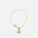 Vivienne Westwood Women's Lena Orb Bracelet - Gold Light Peach