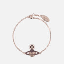 Vivienne Westwood Women's Aretha Small Bas Relief Bracelet - Pink Gold