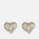 Vivienne Westwood Women's Petra Earrings - Rhodium Violet White