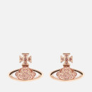 Vivienne Westwood Women's Sorada Bas Relief Earrings - Pink Gold Light Rose