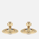 Vivienne Westwood Women's Pina Bas Relief Earrings - Gold Crystal