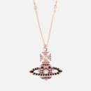 Vivienne Westwood Women's Gabriella Bas Relief Pendant - Pink Gold