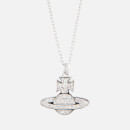 Vivienne Westwood Women's Romina Pave Orb Pendant - Rhodium White