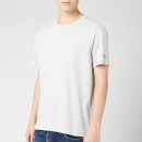 Champion Men's Sleeve Logo Crew Neck T-Shirt - Grey Marl