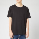 Champion Men's Sleeve Logo Crew Neck T-Shirt - Black