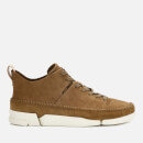 Clarks Originals Men's Trigenic Flex Nubuck Trainers - Olive