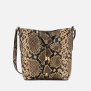 Lauren Ralph Lauren Women's Debby Snake Print Mini Drawstring Bag - Oatmeal Multi
