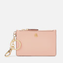 Lauren Ralph Lauren Women's Zip Medium Card Case - Mellow Pink/Porcini