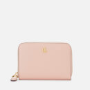 Lauren Ralph Lauren Women's Small Zip Wallet - Mellow Pink/Porcini