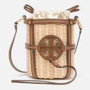 Tory Burch Women's Miller Wicker Bucket Bag - Classic Tan