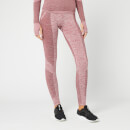 Reebok X Victoria Beckham Women's Seamless Tex Tights - Burgundy