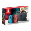 Nintendo Switch with Neon Blue / Neon Red Joy-Con Controllers + £30 eShop Credit
