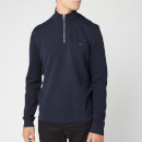 Ted Baker Men's Muggie Half Zip Funnel Neck Sweatshirt - Navy