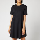 McQ Alexander McQueen Women's Babydoll Dress - Darkest Black