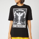 McQ Alexander McQueen Women's Boyfriend T-Shirt - Darkest Black