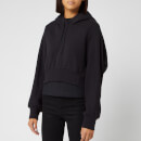 Y-3 Women's Toketa Print Cropped Hoody - Black