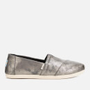 TOMS Women's Alpargata Slip-On Pumps - Dark Grey