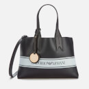 Emporio Armani Women's Shopper Bag - Black/White