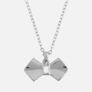 Ted Baker Women's Sarahli Solitaire Bow Pendant - Silver
