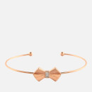 Ted Baker Women's Sakarah Solitaire Bow Ultra Fine Cuff - Rose Gold