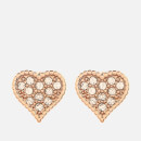 Ted Baker Women's Hanila Hidden Heart Stud Earrings - Rose Gold