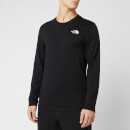 The North Face Men's Long Sleeve Simple Dome T-Shirt - TNF Black