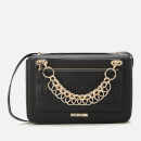 Love Moschino Women's Chain Detail Shoulder Bag - Black