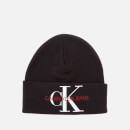 Calvin Klein Jeans Women's Basic Women Knitted Beanie - Black Beauty