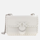 Pinko Women's Mini Love Twist Bag - Silver Grey