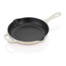Le Creuset Signature Cast Iron Skillet With Metal Handle - 23cm - Almond