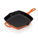 Le Creuset Signature Cast Iron Square Grillet - 26cm - Volcanic