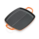 Le Creuset Signature Cast Iron Shallow Rectangular Grill - 30cm - Volcanic