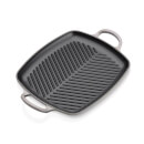 Le Creuset Signature Cast Iron Shallow Rectangular Grill - 30cm - Flint