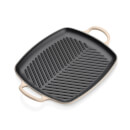 Le Creuset Signature Cast Iron Shallow Rectangular Grill - 30cm - Almond