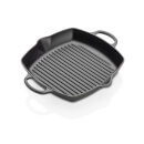 Le Creuset Signature Cast Iron Deep Square Grill - 30cm - Satin Black