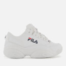 FILA Women's Provenance Trainers - White/FILA Navy/Red