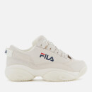 FILA Women's Provenance Trainers - Gardenia/Navy/Red